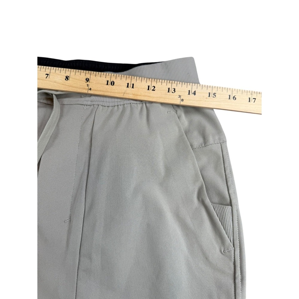 Lululemon Jogger Pants Women Small Beige 32 Tapered Cuffed Athletic Pockets Soft - Picture 9 of 10